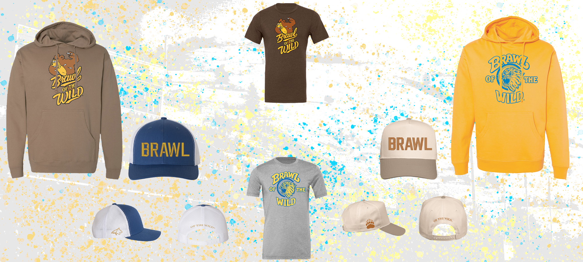 Brawl of The Wild 2025 gear for both sides