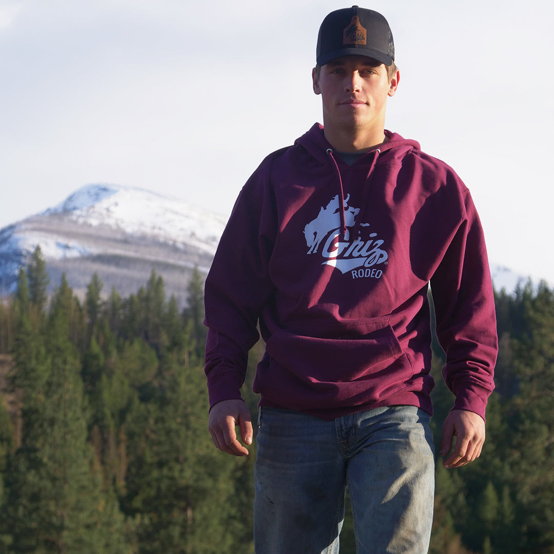 Montana Griz Rodeo Hoodie
