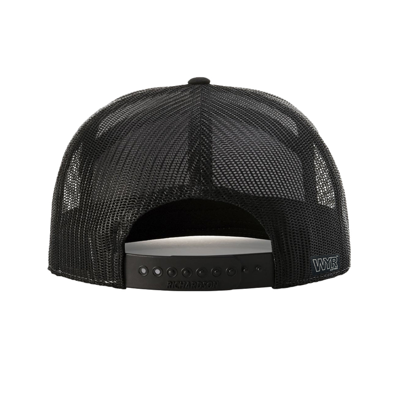 Hook & Loop 7 Panel Flat Bill Hat