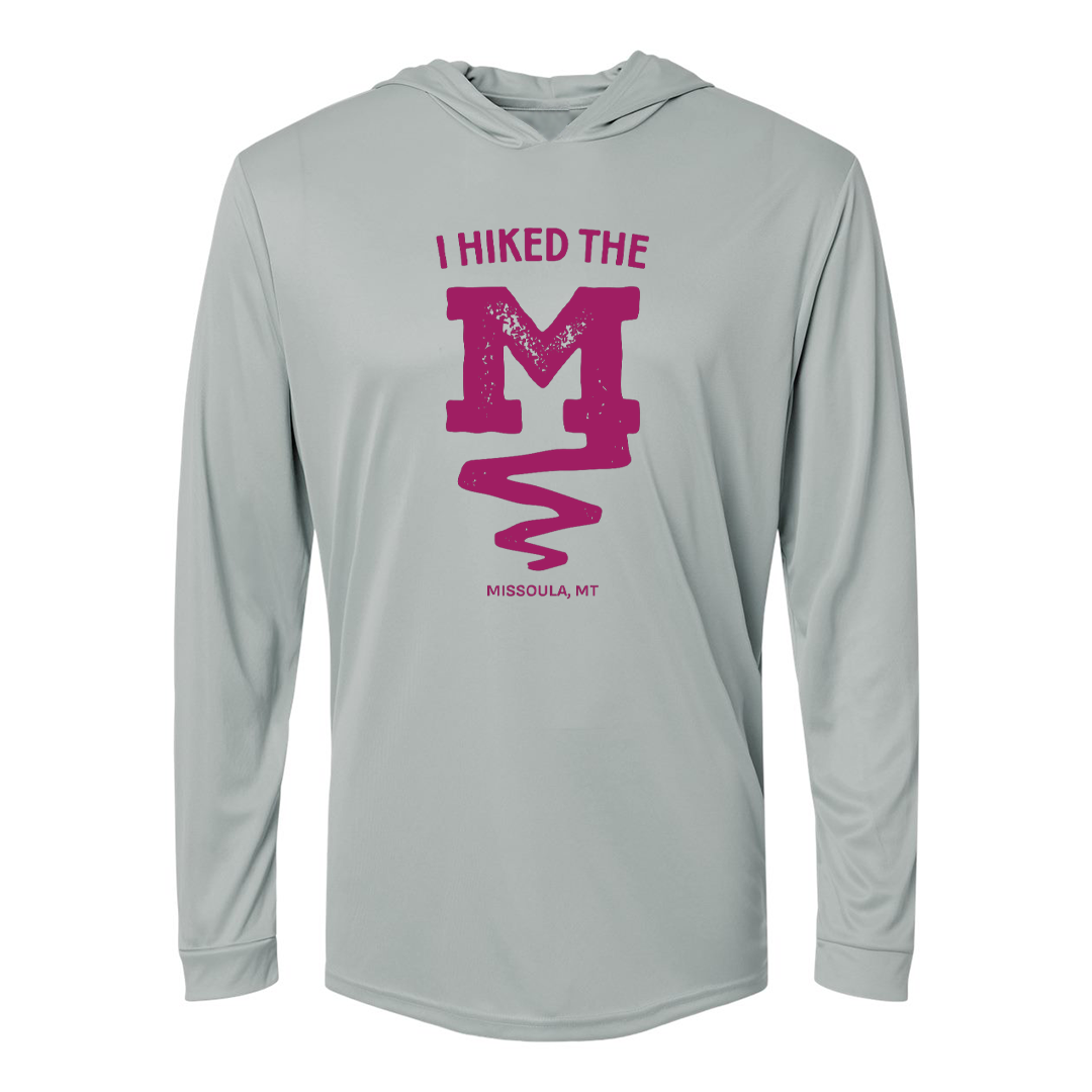 Hike The "M" Long Sleeve Sun Hoodie