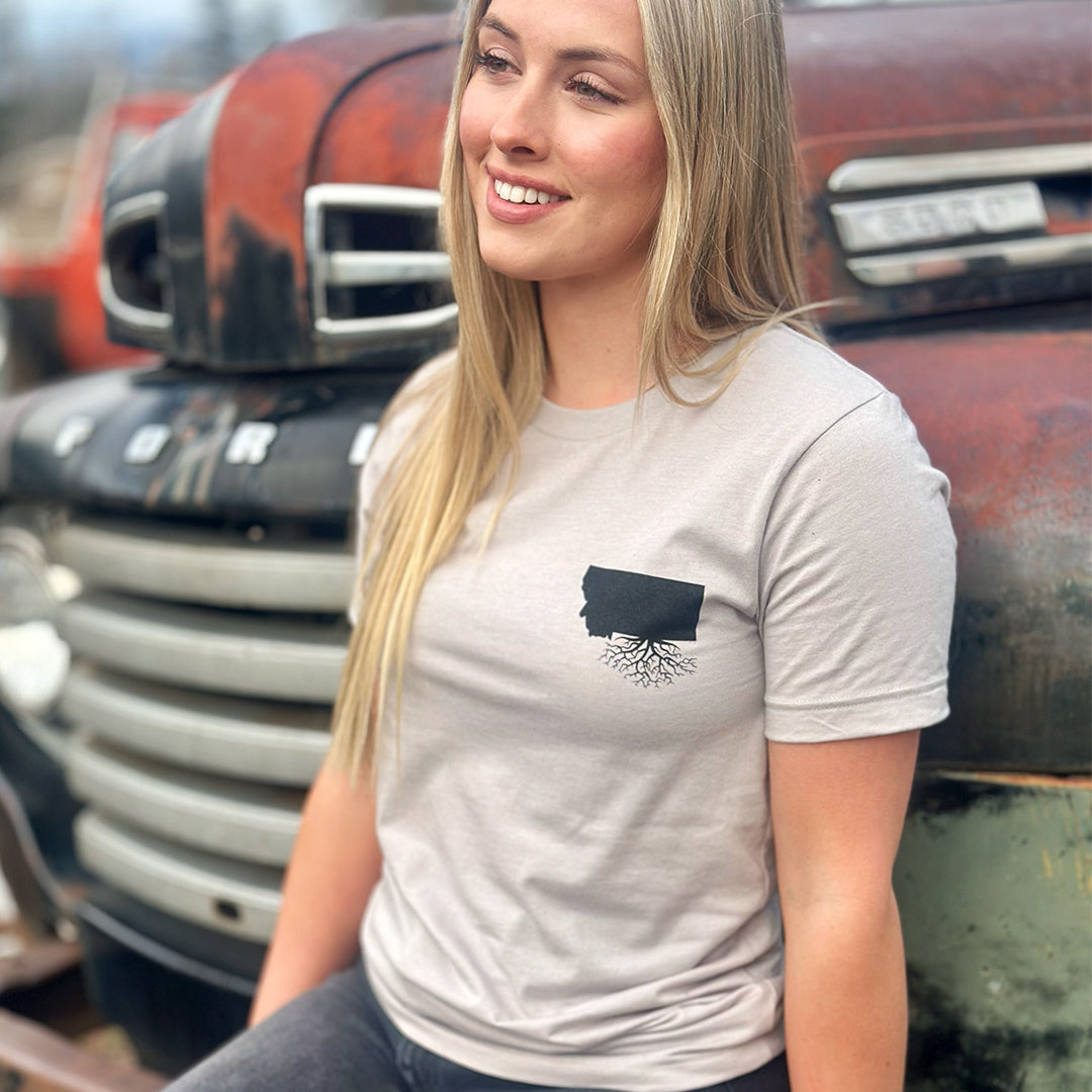 Blame It All On My Roots Crewneck Tee