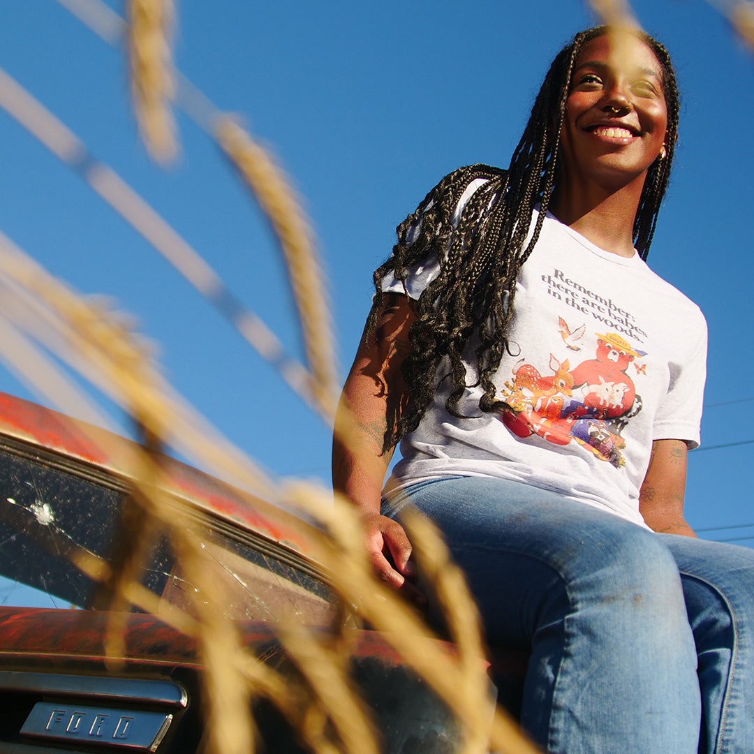 Smokey Bear Babes Crewneck Tee