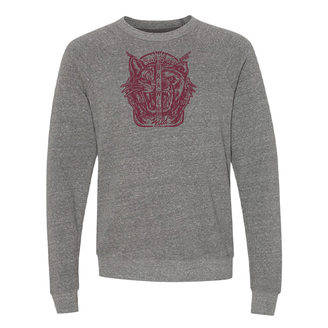 Brawl Of The Wild  GRIZ Crewneck Sweatshirt