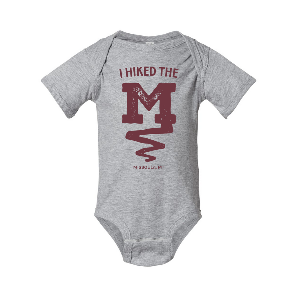 Hike the "M" Onesie
