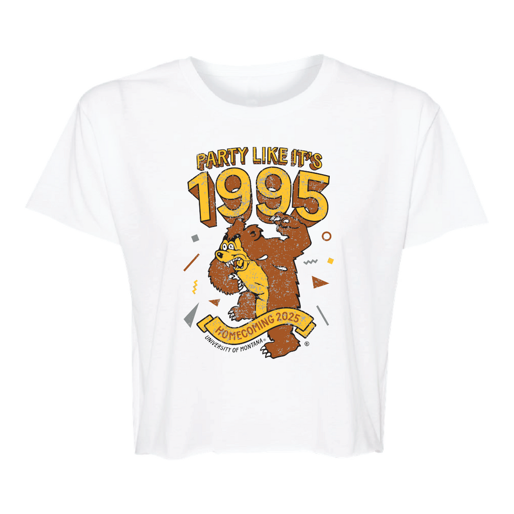 UM Homecoming Women's Festival Crop Tee