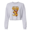 UM Homecoming Women's Crop Crewneck Sweatshirt