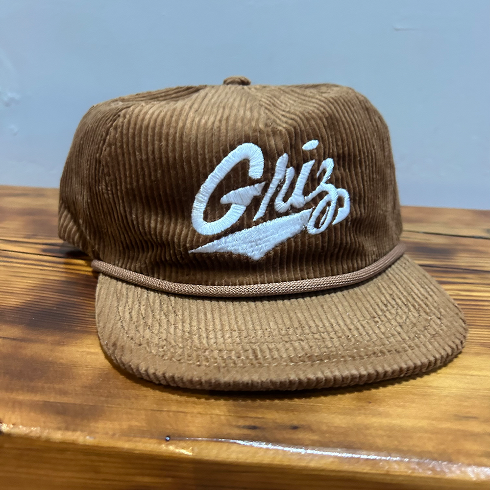 
                  
                    Griz Script Corduroy Cap
                  
                