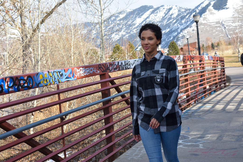 Smokey Bear Patch Flannel