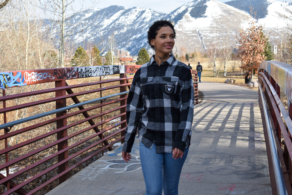 Smokey Bear Patch Flannel