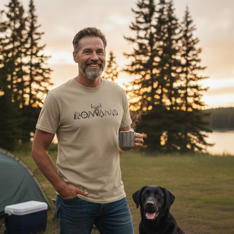 
                  
                    Montana Hunt Crewneck Tee
                  
                