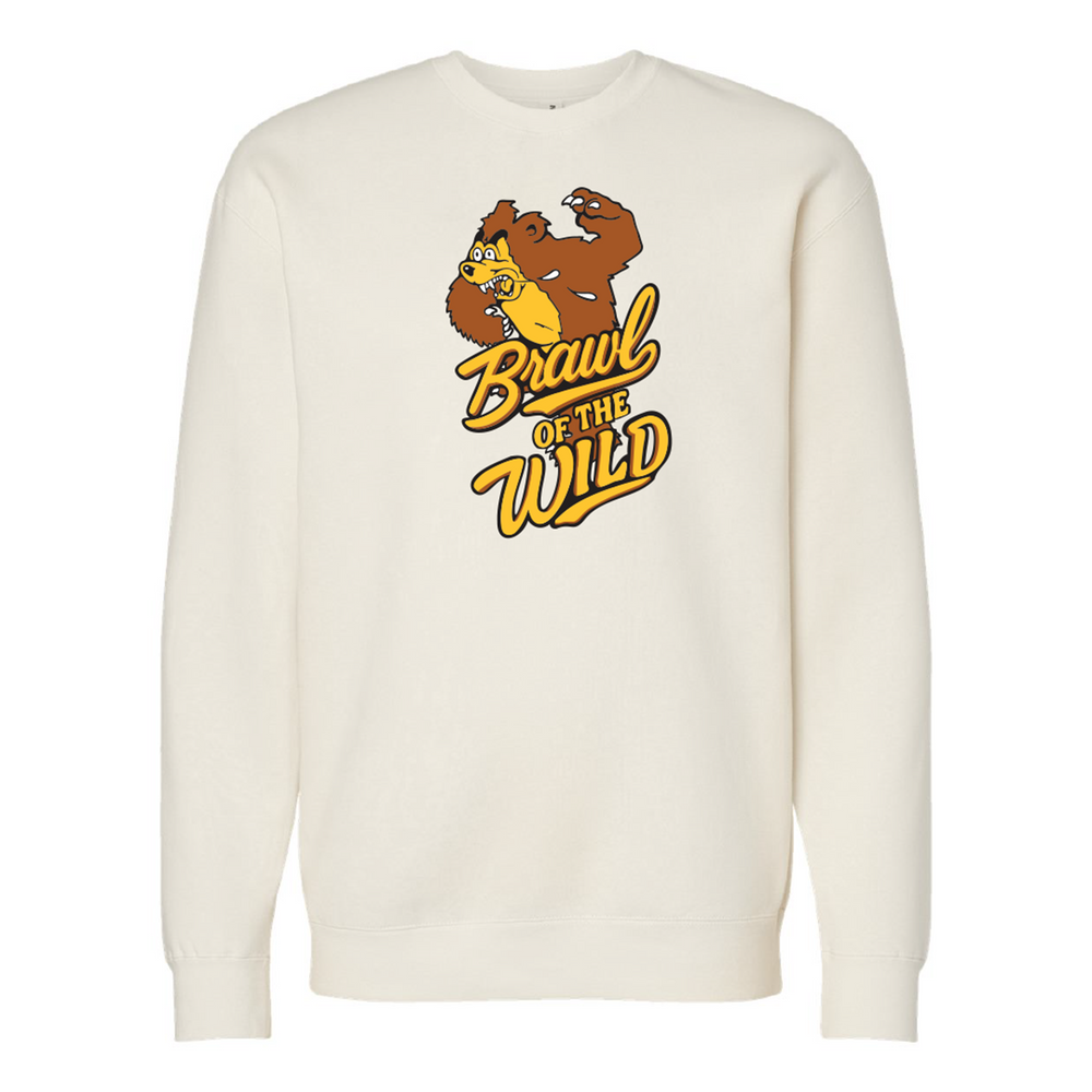 Griz Brawl Heavyweight Crewneck Sweatshirt