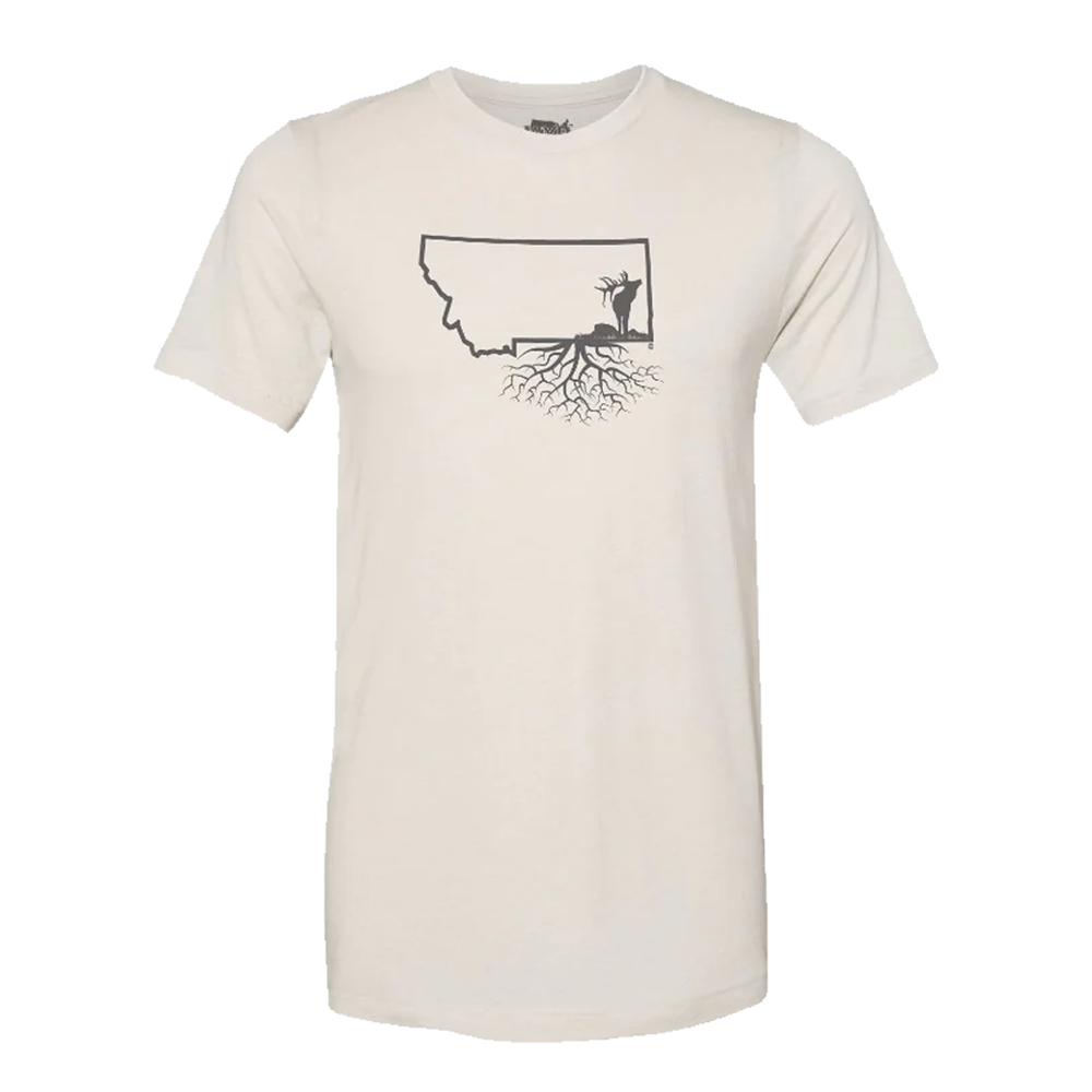 Montana Roots Elk Crewneck Tee