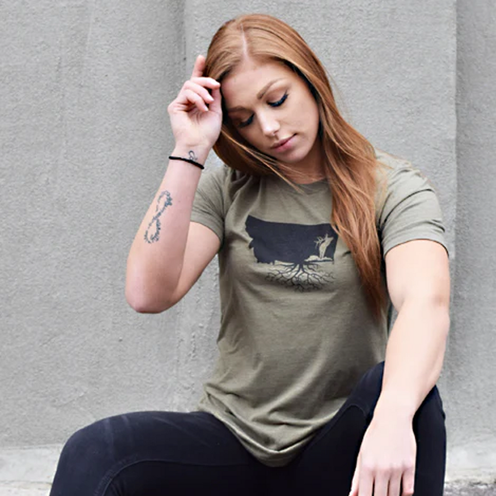 
                  
                    Montana Roots Elk Crewneck Tee
                  
                