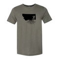 Montana Roots Elk Crewneck Tee