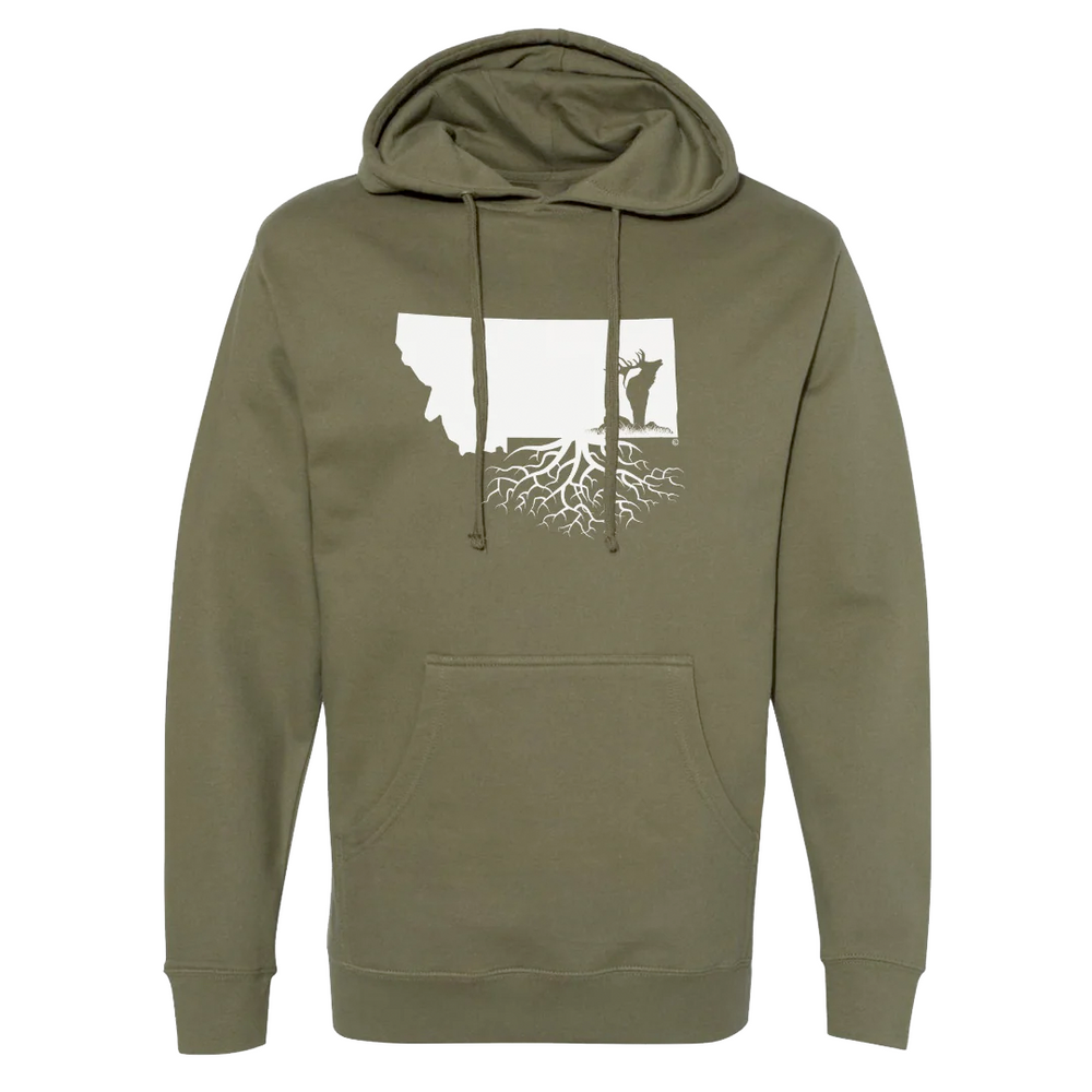 MT Roots Elk Midweight Pullover Hoodie