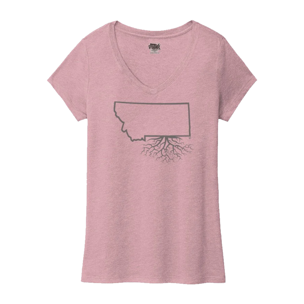 
                  
                    Montana Roots Women's V-Neck Tee
                  
                