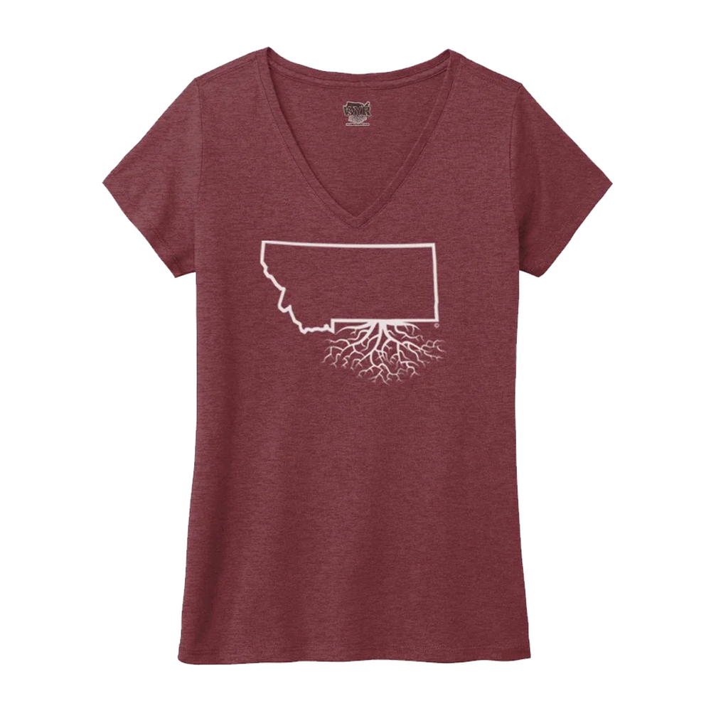 
                  
                    MT Roots Women's V-Neck Tee
                  
                