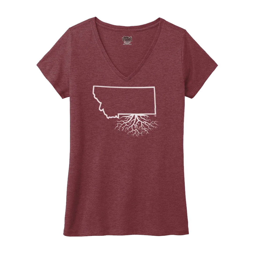 
                  
                    MT Roots Women's V-Neck Tee
                  
                
