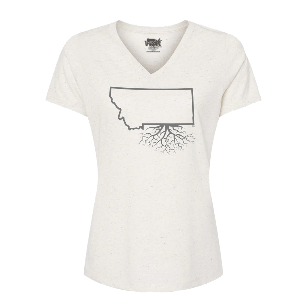 MT Roots Women's V-Neck Tee