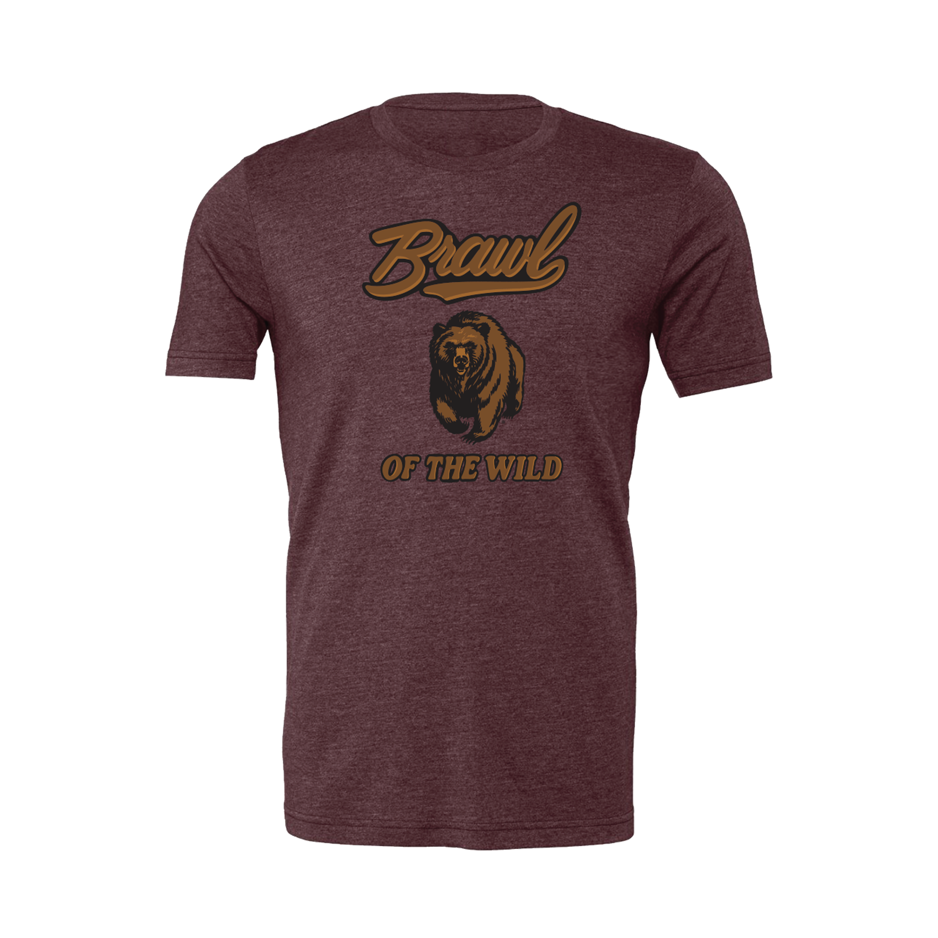 Griz Brawl Tee: Maroon Edition