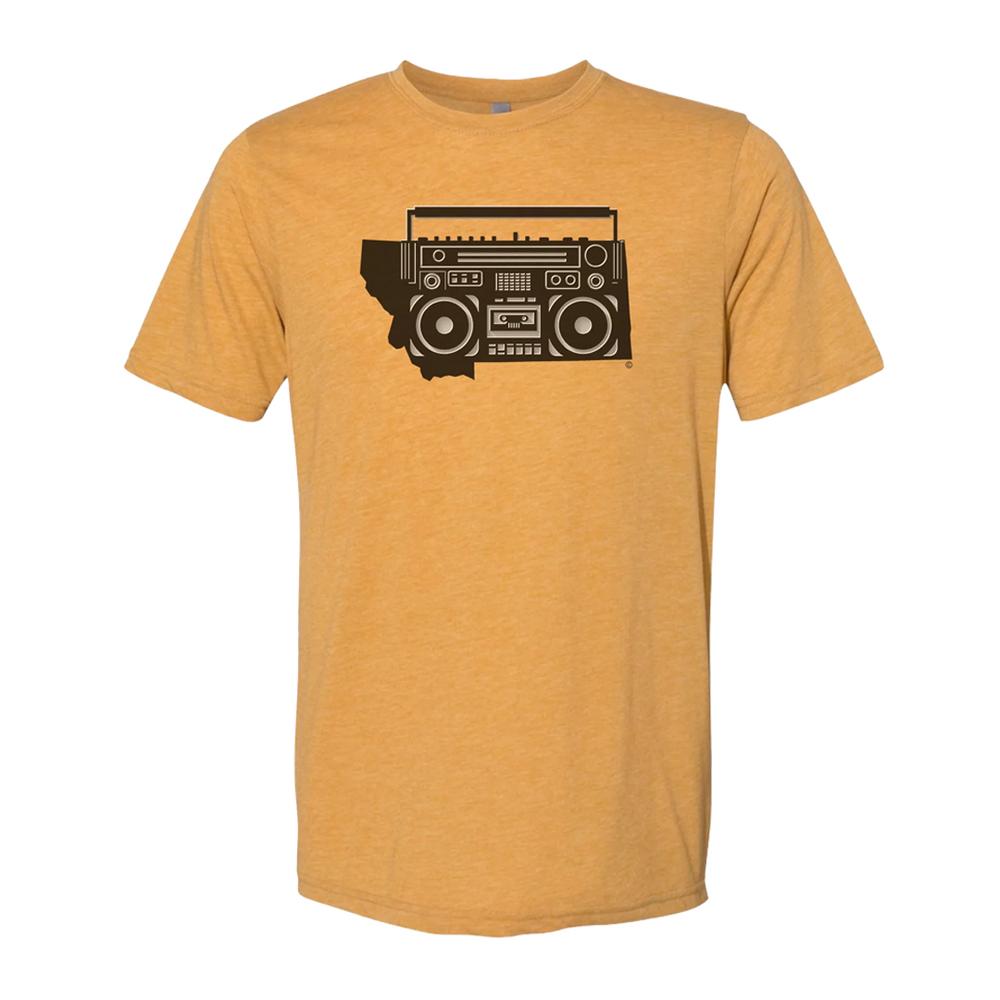 Montana Boom Box Crewneck Tee