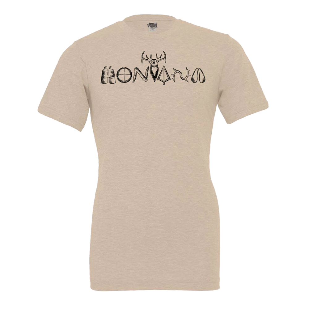 Montana Hunt Crewneck Tee (Unisex)