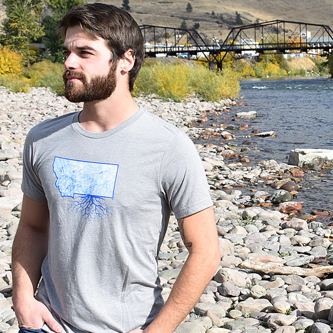 Montana Waterways Crewneck Tee