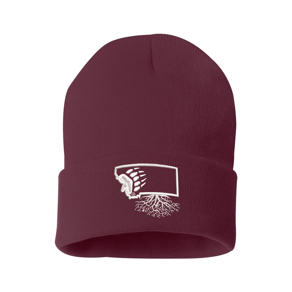 UM Griz Paw Folded Cuff Beanie