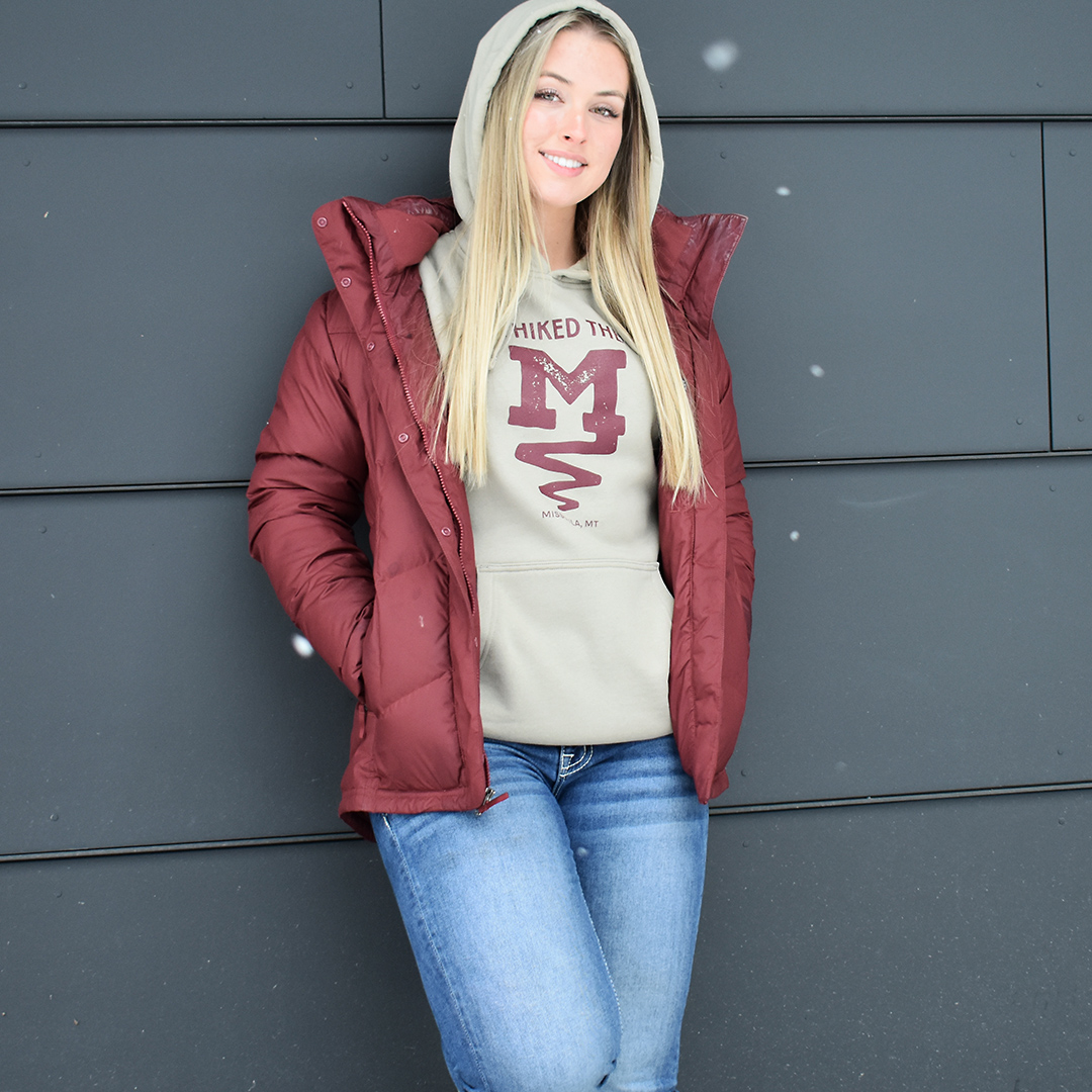
                  
                    Hike The "M" Hoodie
                  
                