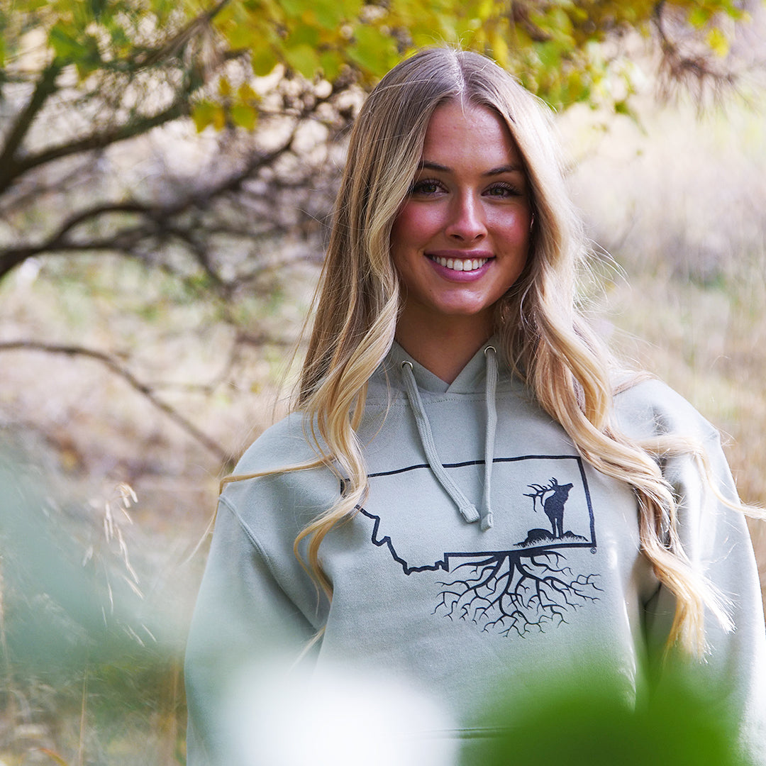 MT Roots Elk Midweight Pullover Hoodie