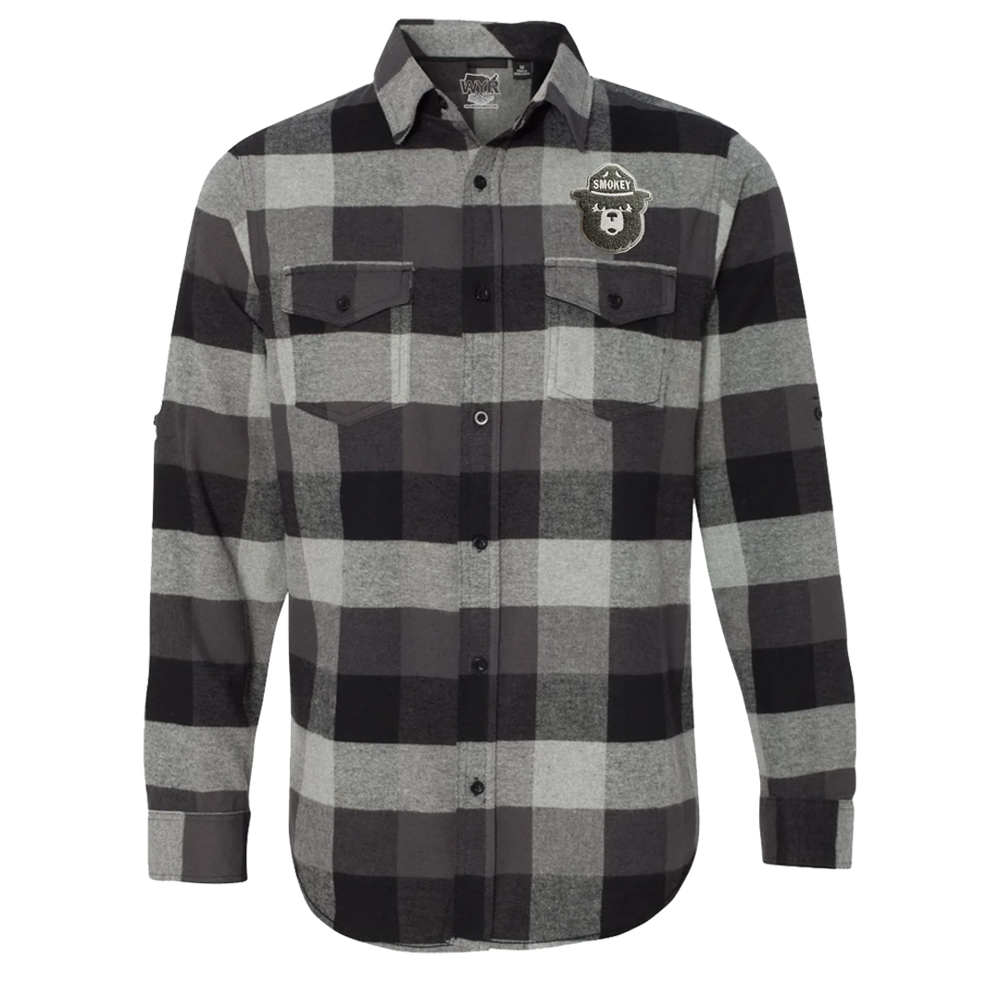 Smokey Bear Patch Flannel