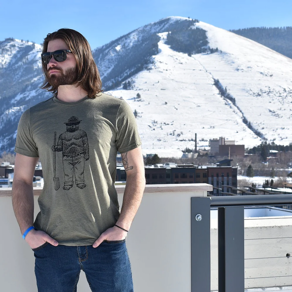 
                  
                    Smokey Bear Shovel Crewneck Tee
                  
                