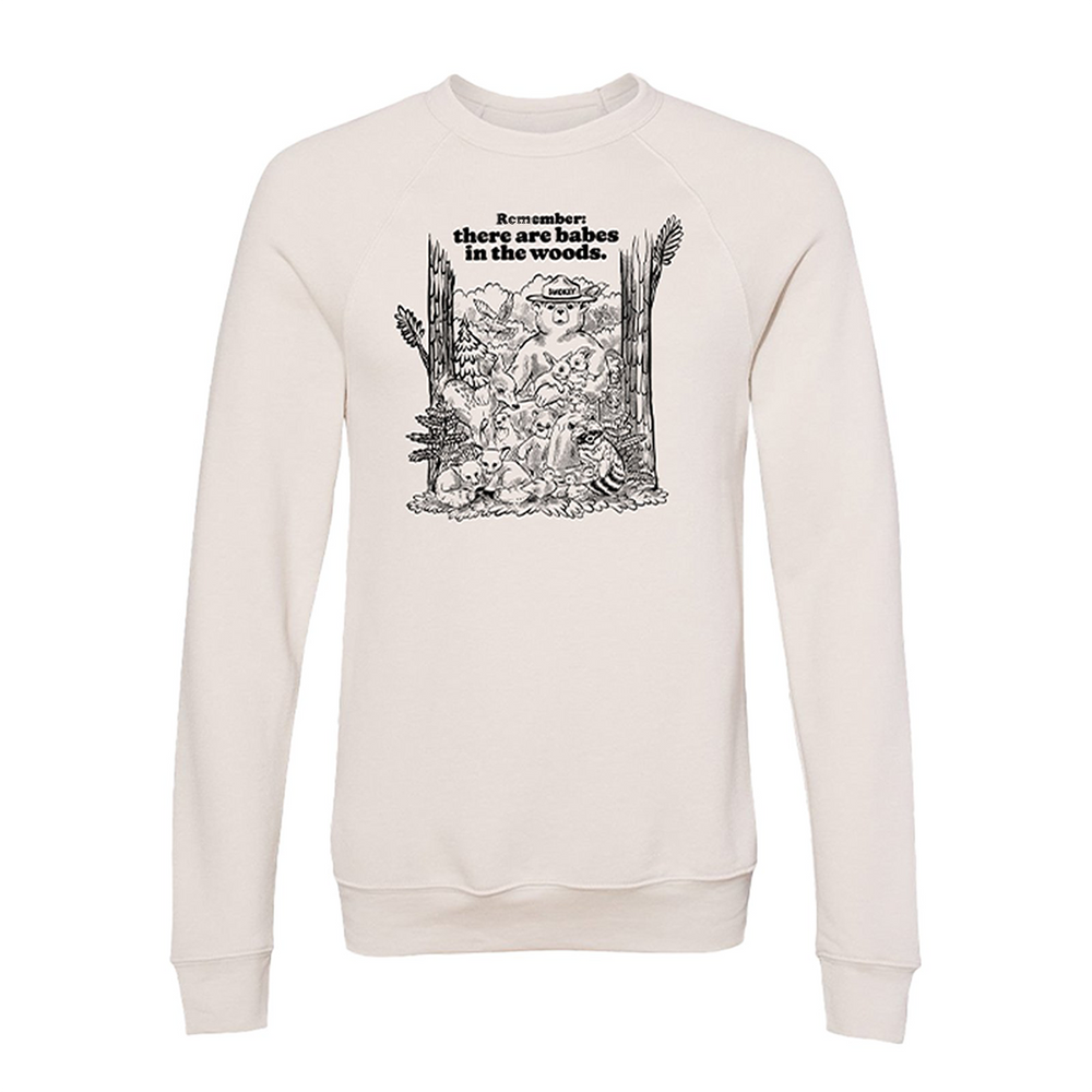 Smokey Bear Babes Crewneck Sweatshirt