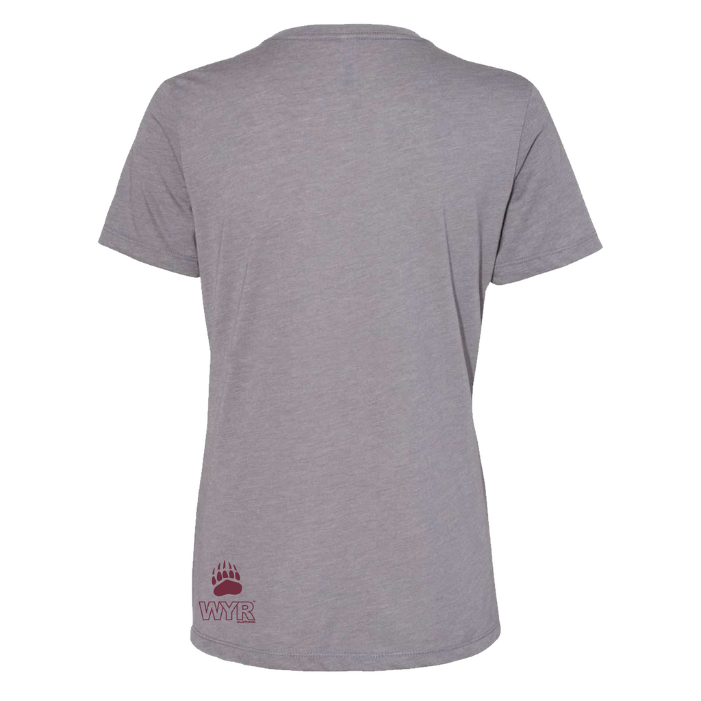 Women's UM Griz Paw Crewneck Tee