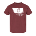 UM Griz Monte Toddler Crewneck Tee