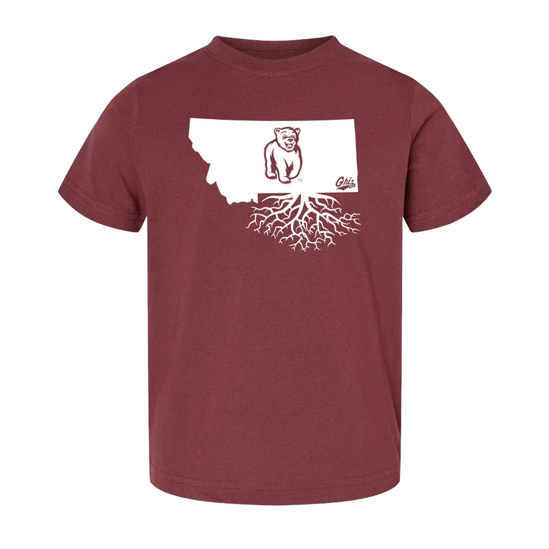 UM Griz Monte Toddler Crewneck Tee