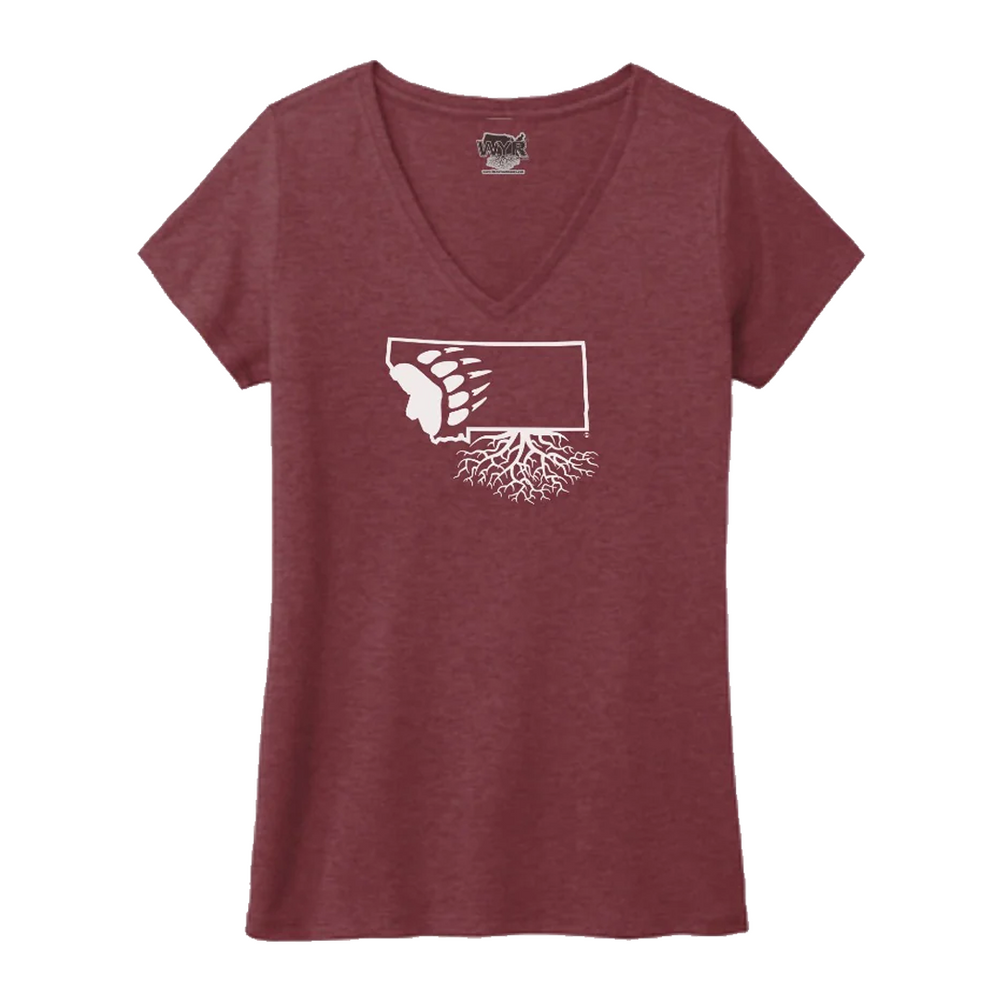 
                  
                    UM Griz Paw Women's V-Neck Tee
                  
                