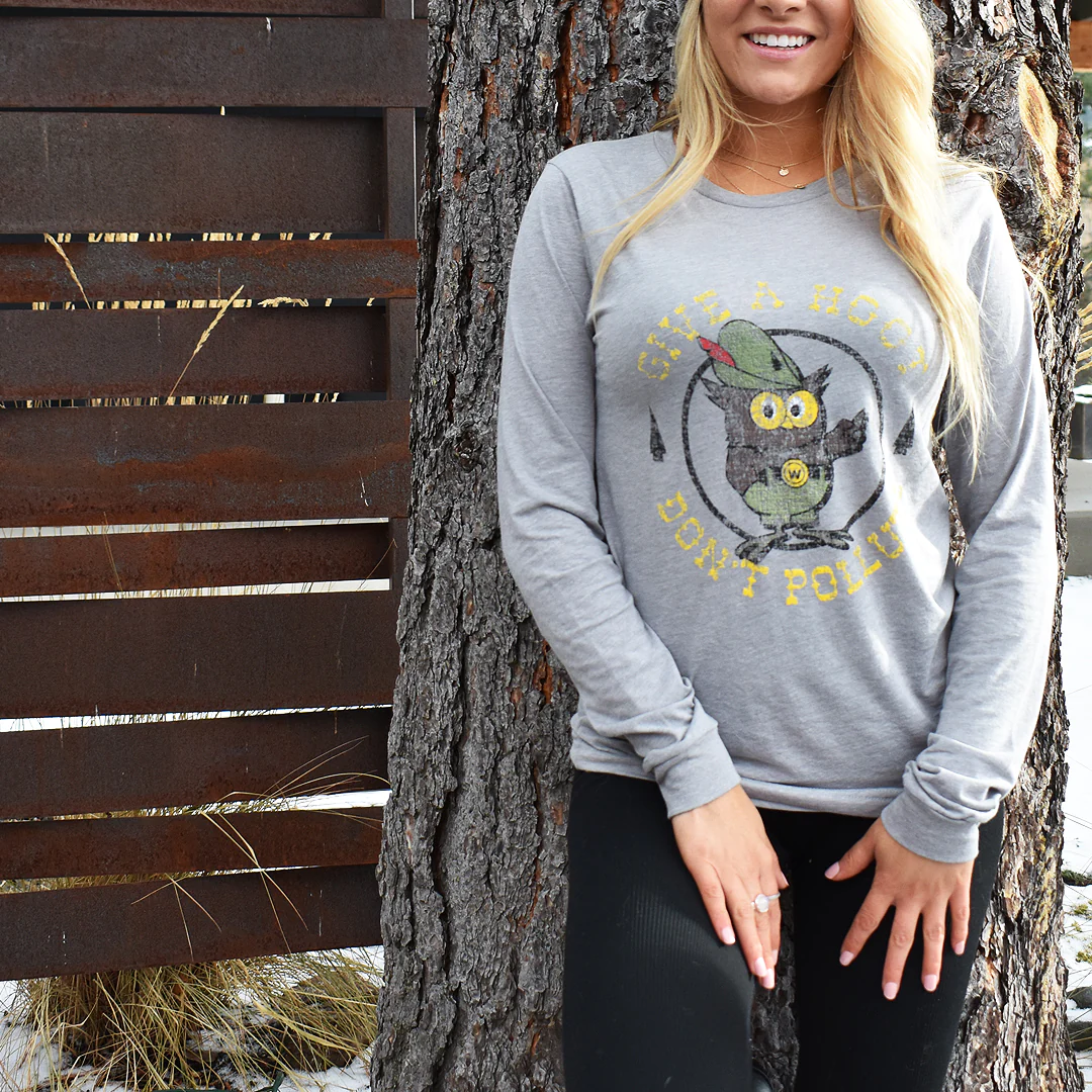 Woodsy Owl Crewneck Longsleeve