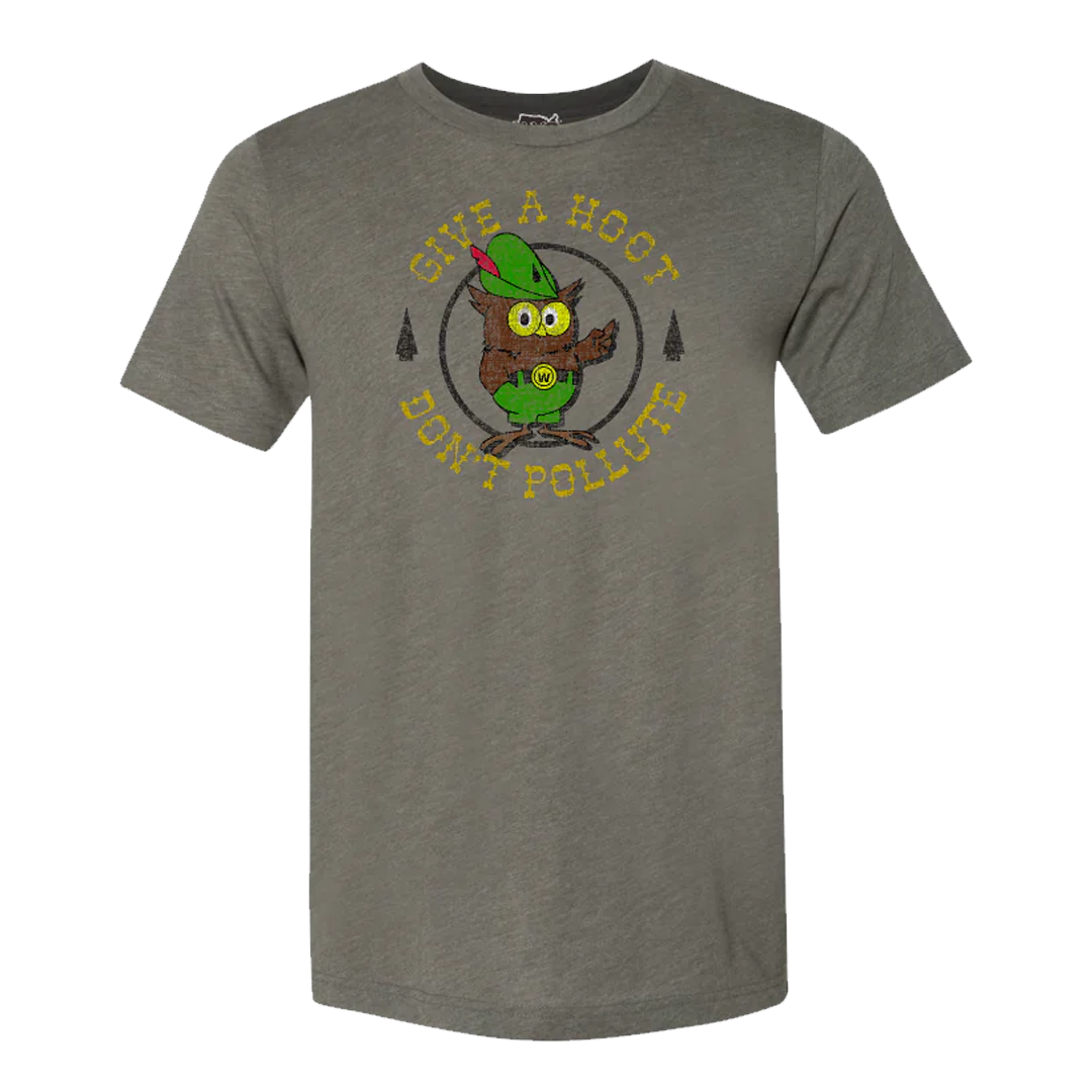 Woodsy Owl Crewneck Tee