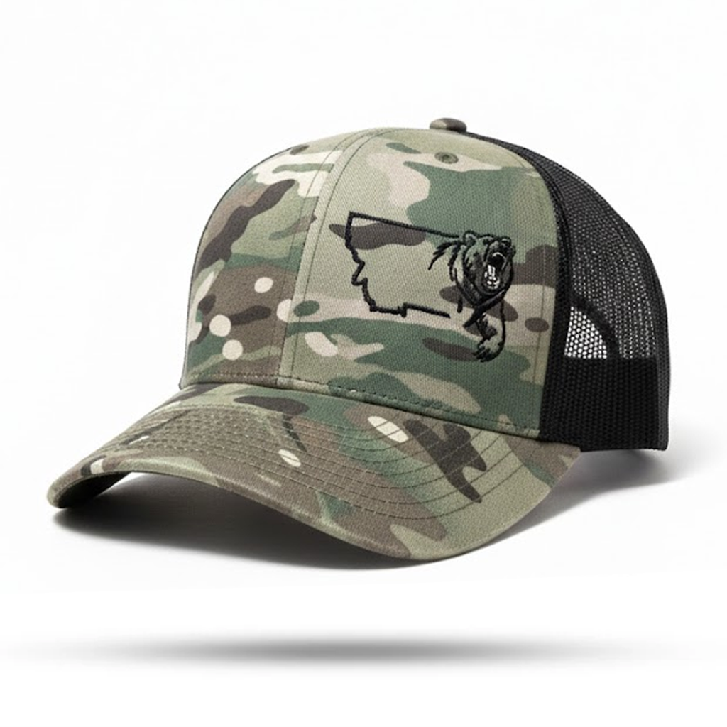 Montana Face Bear Snapback