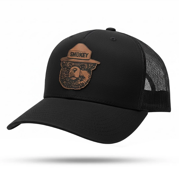Smokey Bear Hat Patch Trucker – My Montana Roots display picture 1