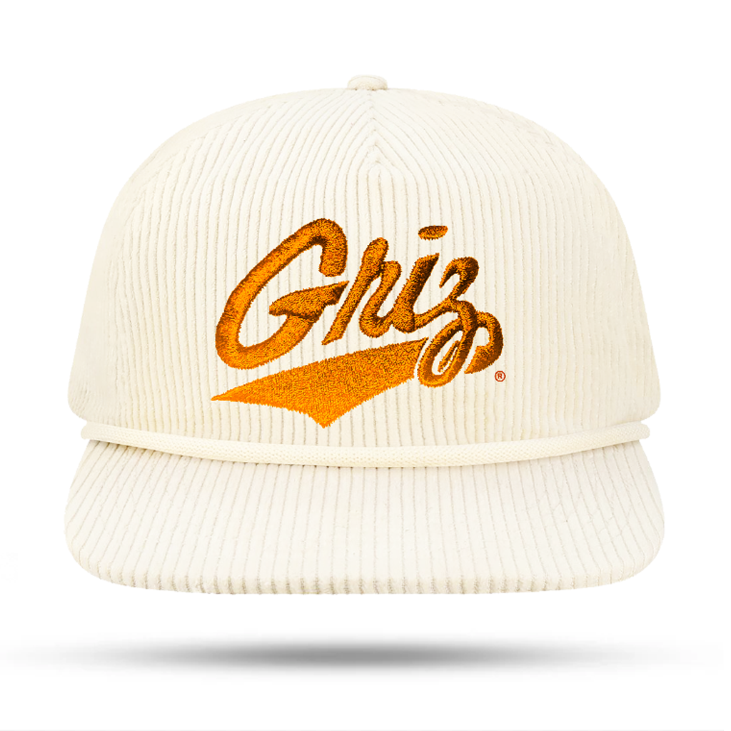 Griz Script Corduroy Cap