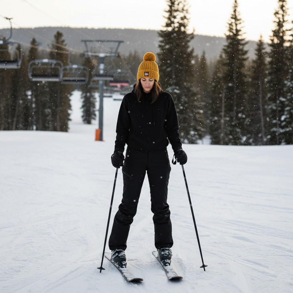 Griz Patch Pom Beanie