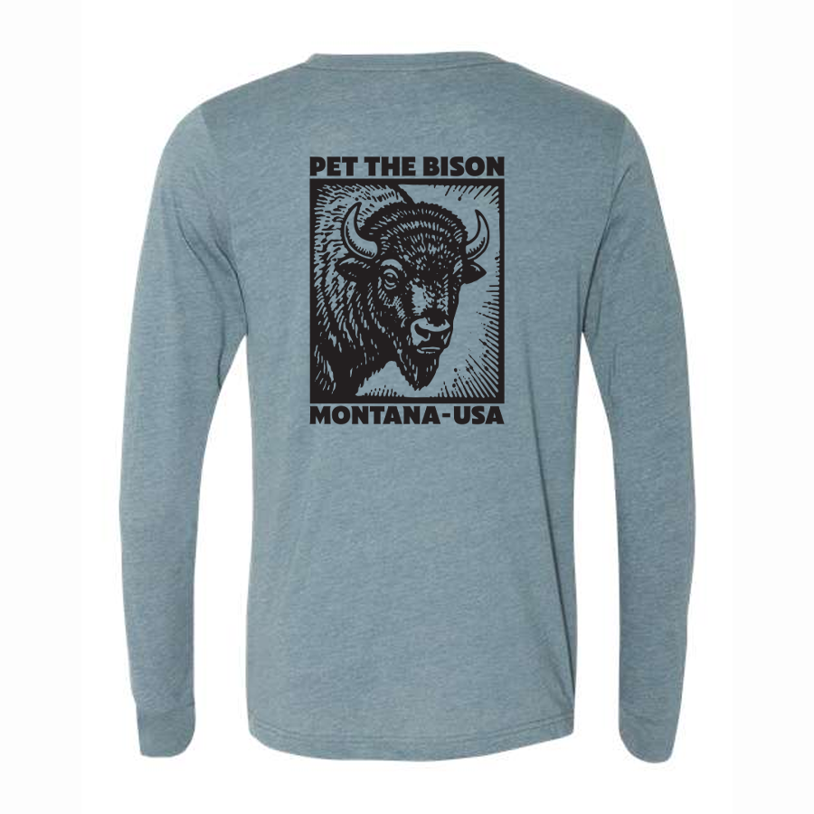 Pet The Bison Tee