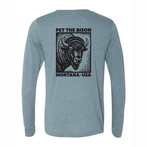 Pet The Bison Tee