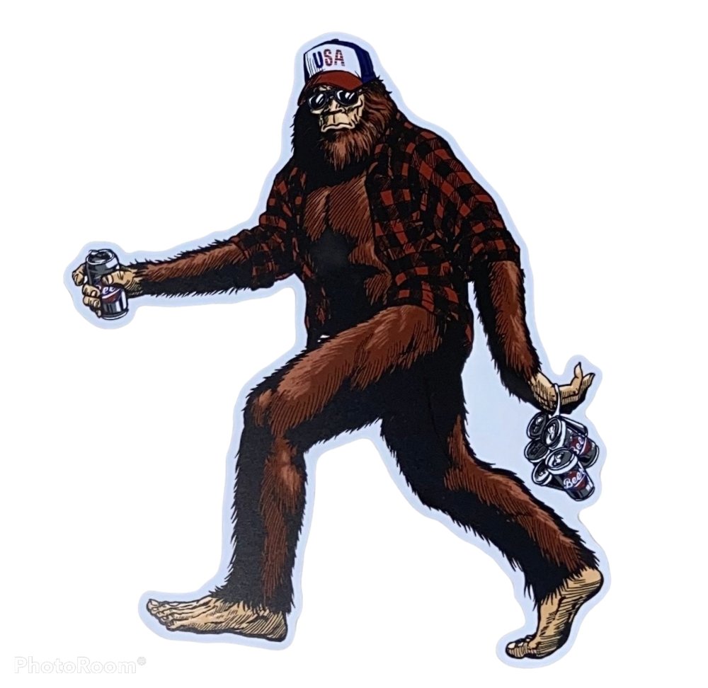 Sasquatch Decals