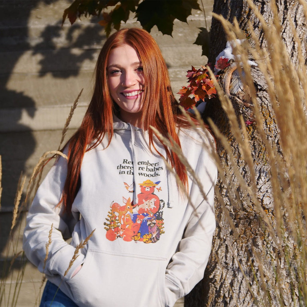 Smokey Bear Babes Midweight Pullover Hoodie
