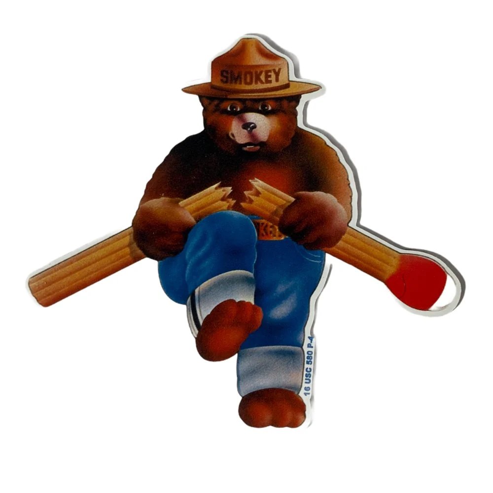 Smokey Bear & Woodsy Owl Decals