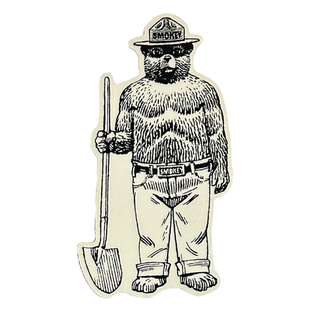 Smokey Bear - Only You 5.25 Tall Vinyl Sticker Decal Prevent Smokey Bear - Only You 5.25 Tall Vinyl Sticker Decal Prevent