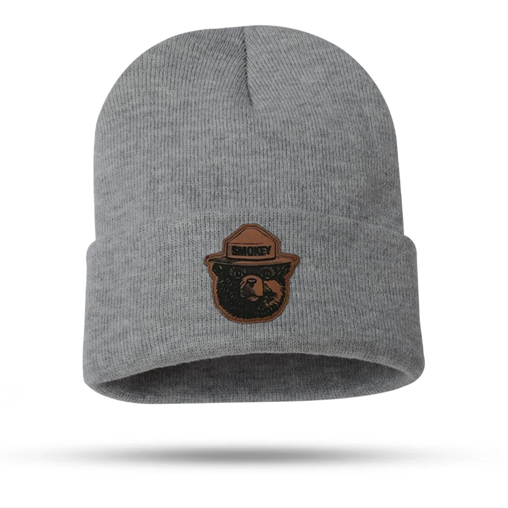 Smokey Bear Folded Cuff Beanie
